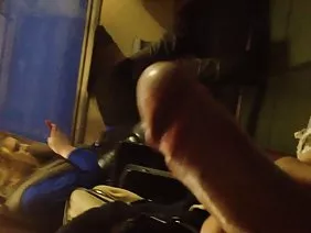 Wild and hot sex in the kitchen with his girlfriend