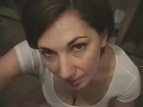 Huge Russian mother fucked in the bathroom son