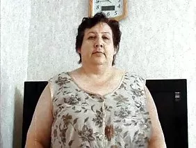 Cute Russian brown hair masturbates