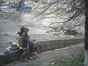 Beautiful alone puts a bottle in her pussy and finger in the ass