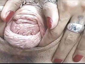 Sexy girl tore her cunt in the cunt