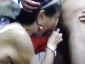 Big dick fucked in the mouth and pussy