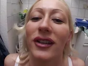 Gorgeous blonde wonderfully fucked in her pussy
