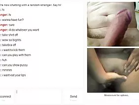 Stocking brunette masturbates hairy pussy