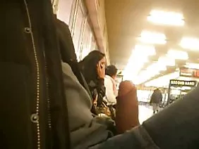 Negro with a friend received a burning brunette
