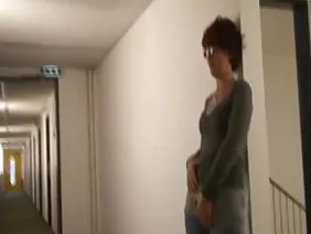 Bitch fucked by the crowd and finished her