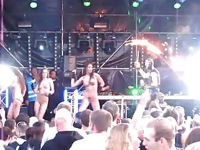 Licking their cunts to each other and then boyfriend's penis.