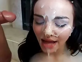 Anal sex with a busty brunette in the yard