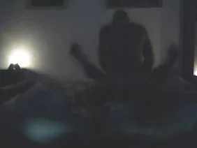 Home filming on the amateur camera - husband fucks his wife in anal