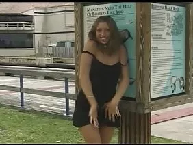A young girl gets fucked in nature