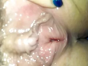 Interracial sex in the bathroom with a trouble-free model