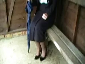 Two guys fucked one mature Russian lady