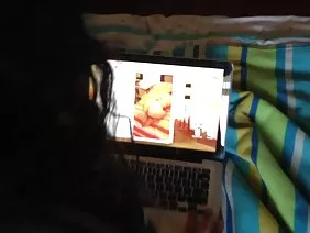 Pretty nymph shows off her naked body.