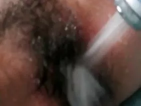 Out of boredom, she wanted to play her hairy girlfriend