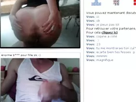 Russian couple actively peck on the bed