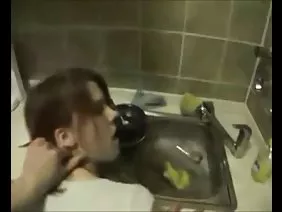 Party-goer fucks a girl in the toilet of the club