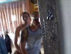 Hot sluts take a deep blowjob in turns