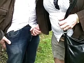 Busty blonde works by mouth and gets cum