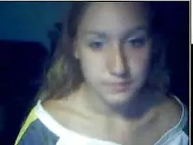 The guy takes off her naked sleeping blonde on a video camera and touches her tits and pussy