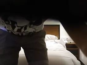 Brunette in glasses gets a dick in pussy at home