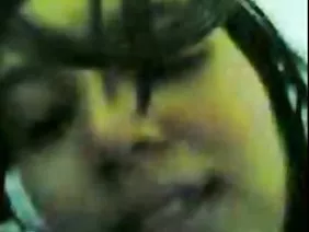 Two cute girlfriends fucking guy in turn