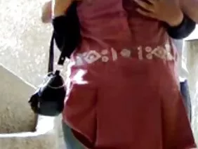 Two Russian grandmas with big tits caress