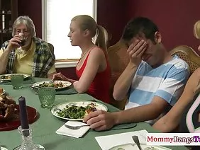 The lady slept with a young boy who then pissed off the slut