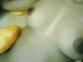 Mature filly with big boobs laid down to the young guy on the bed to fuck him