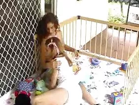 Cumshot sleeping girl in pussy
