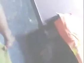 Bitch caresses herself rubber member