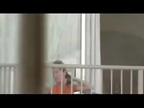 Homemade blowjob from a brunette close up