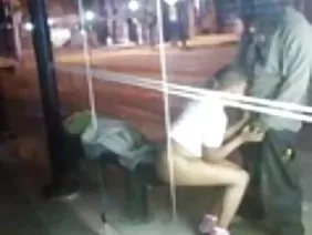 Madame shoved a large phallus in the anus of a transvestite